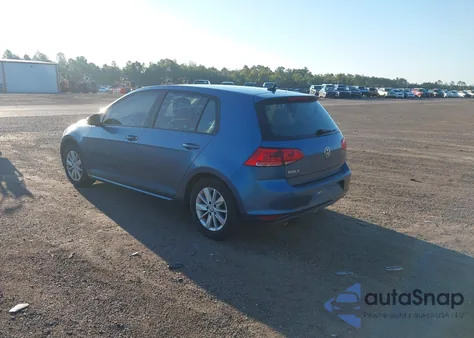 2015 Volkswagen Golf Tsi S 4-Door from USA, damaged, VIN 3VW217AU7FM018336